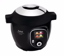 Мультиварка- скороварка Tefal CY855830, 6 л, 1600 Вт, 50 программ, Черный