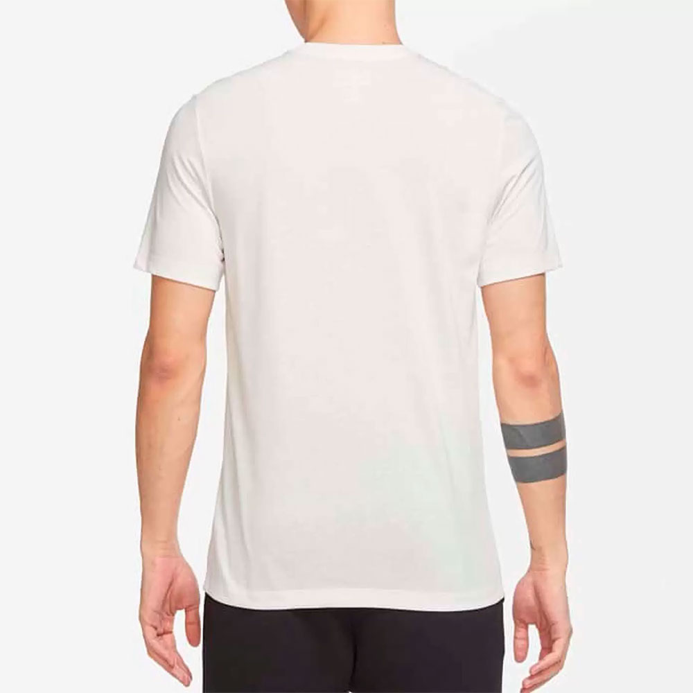 Tricou bărbătesc Nike M NK DF TEE DB YOGA S Alb photo 3
