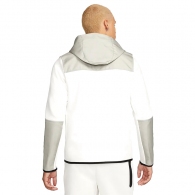 Hanorac Nike M NK TCH FLC OVERLAY FZ thumbnav 3