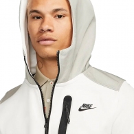 Hanorac Nike M NK TCH FLC OVERLAY FZ thumbnav 4