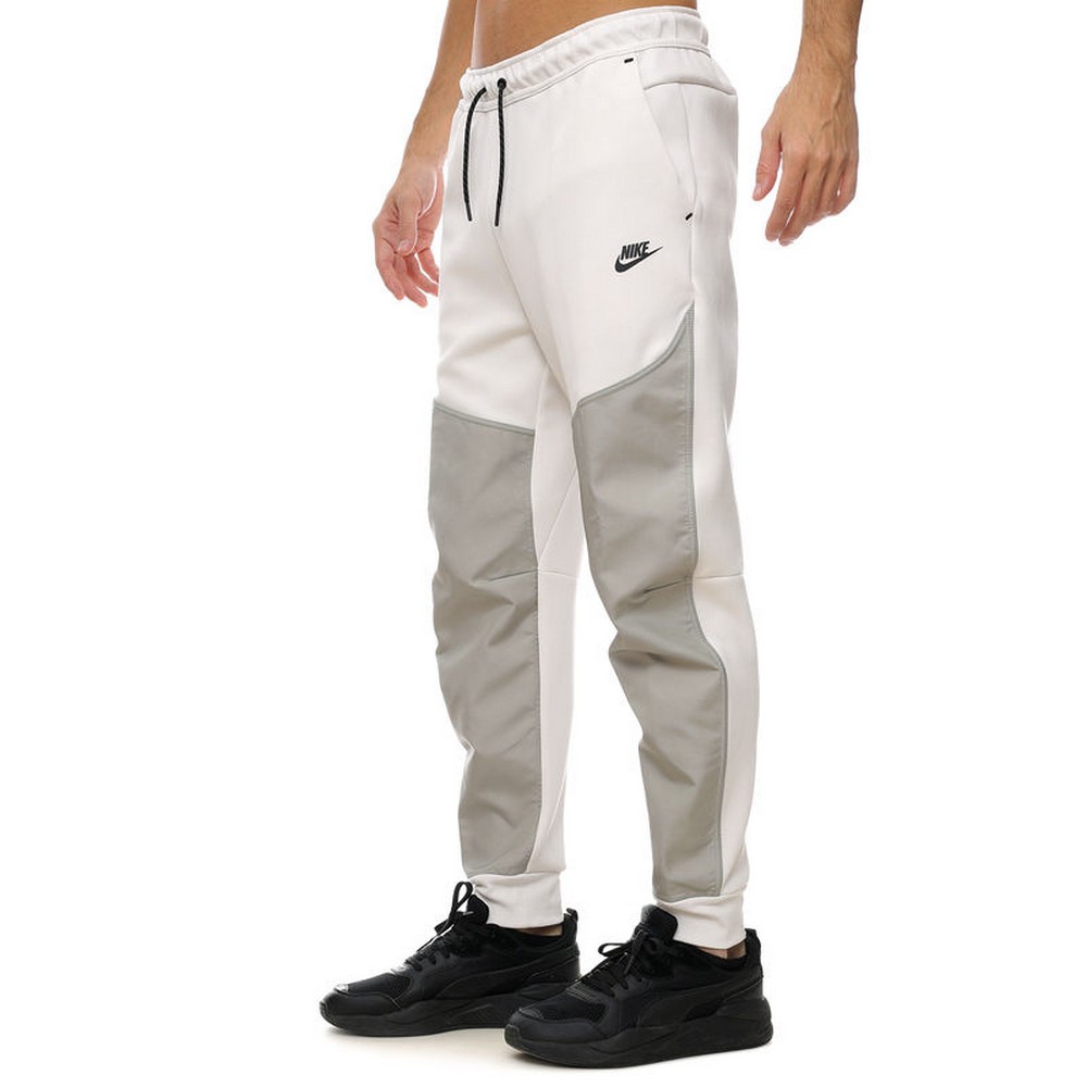 Pantaloni Nike M NK TCH FLC OVERLAY JGGR XS Gri-alb Barbati photo 2