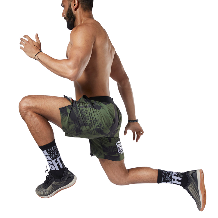 Sorti de bărbați Reebok RC Speed Short Games S Verde photo 2