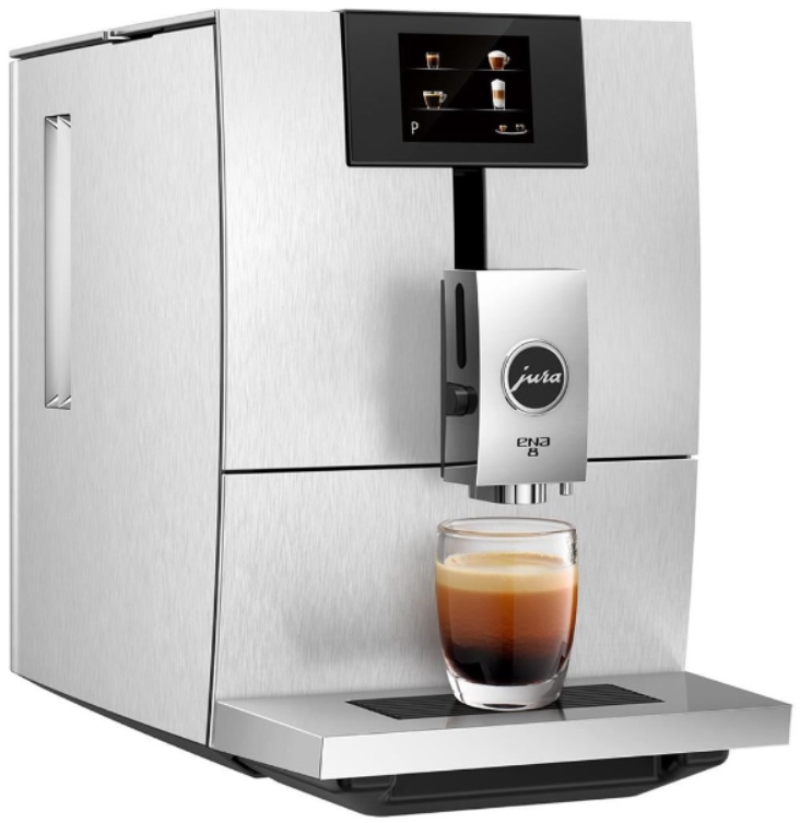 Aparat de cafea Espresso JURA ENA8 Touch Massive Aluminium (2020),15330 / 15 bar / Espresso photo 3
