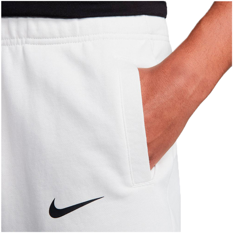 Sorti de bărbați Nike M NK CLUB+ FT SHORT MLOGO S-T Alb photo 6