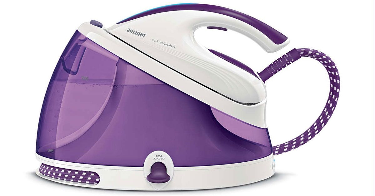 Утюг с парогенератором Philips GC8625/30, 2400 Вт, 2500 мл, Фиолетовый photo Утюг с парогенератором Philips GC8625/30, 2400 Вт, 2500 мл, Фиолетовый photo