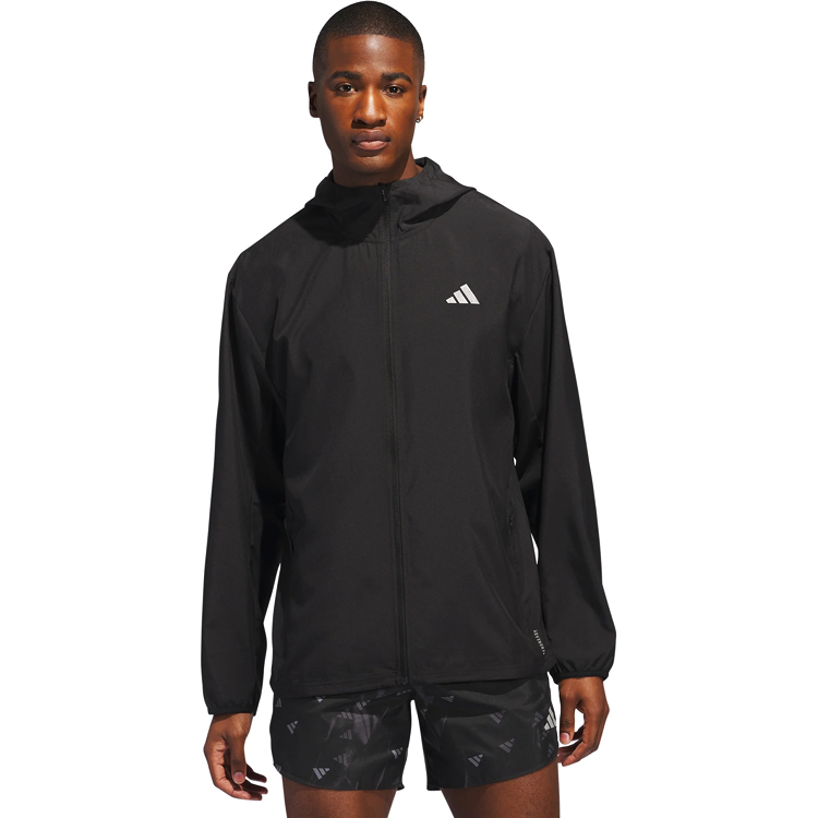 Мужская Ветровка Adidas RUN IT JACKET S Черный photo 2