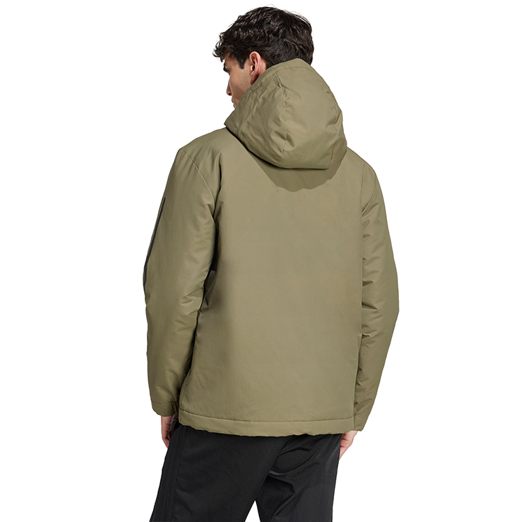 Куртка мужская Adidas 3S HOODED JKT S Зеленый photo 5