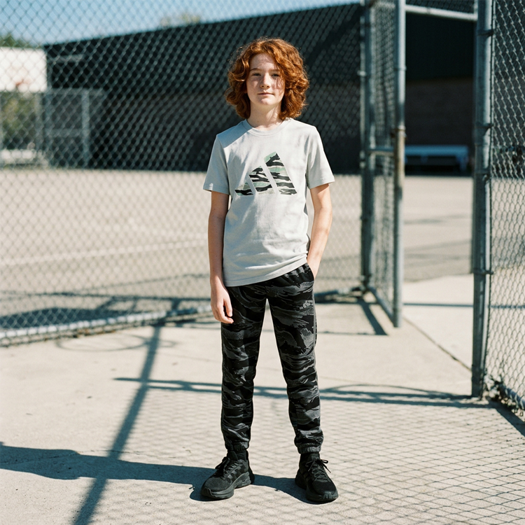 Tricou Adidas J CAMO LOGO TEE photo 6