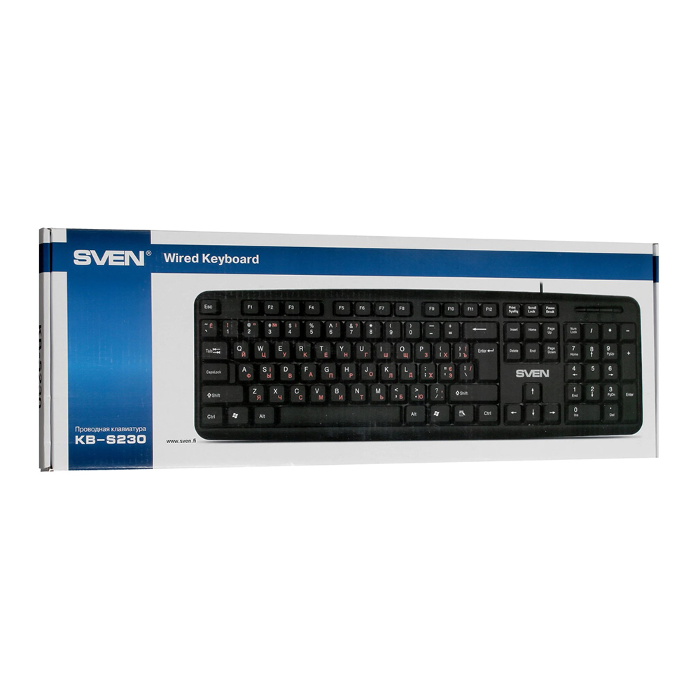 Клавиатура проводная Sven KBS230 / Мембранная photo 7