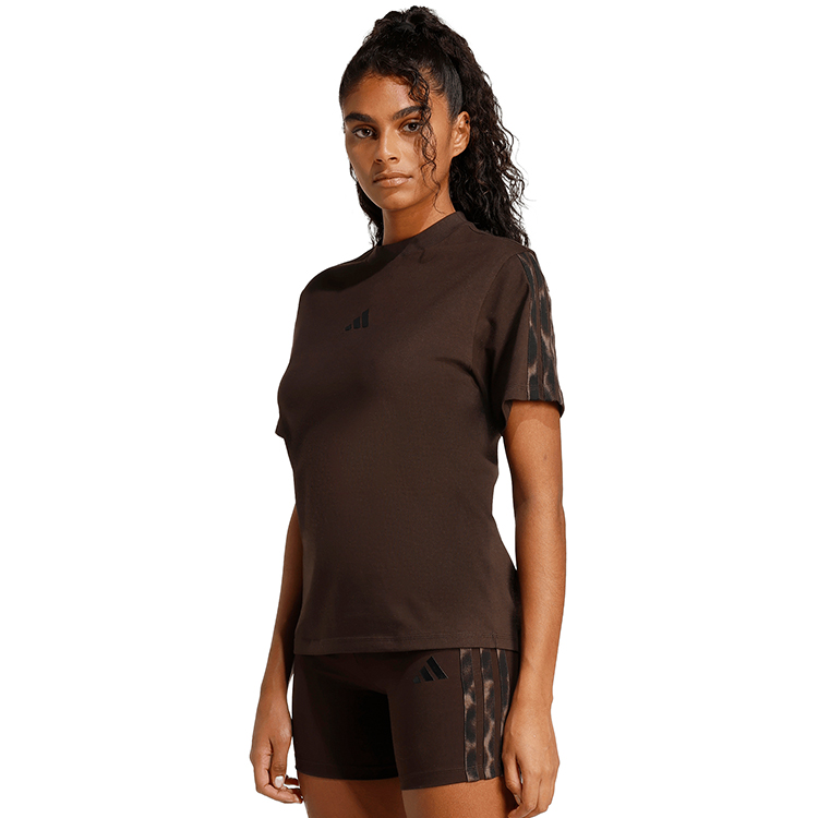 Tricou Adidas SEASONAL ESSENTIALS LEOPARD PRINT