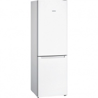Холодильник с нижней морозильной камерой Siemens KG36NNW30, 366 л, 186 см, A++, Белый