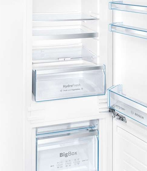 Холодильник двухдверный Bosch KIS86AF30 / 268 л / 177.5 см / A++ / Белый photo 3
