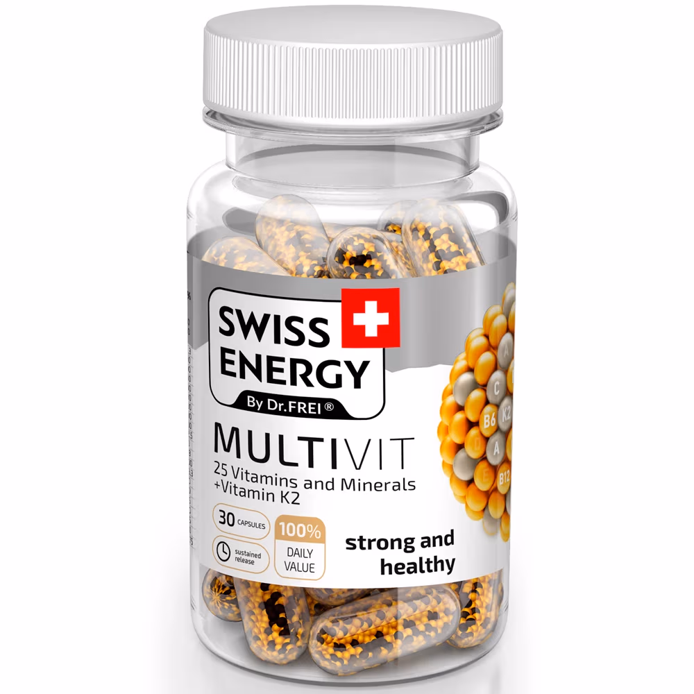 Витамины Swiss Energy NanoCaps Swiss Energy MULTIVIT N30 