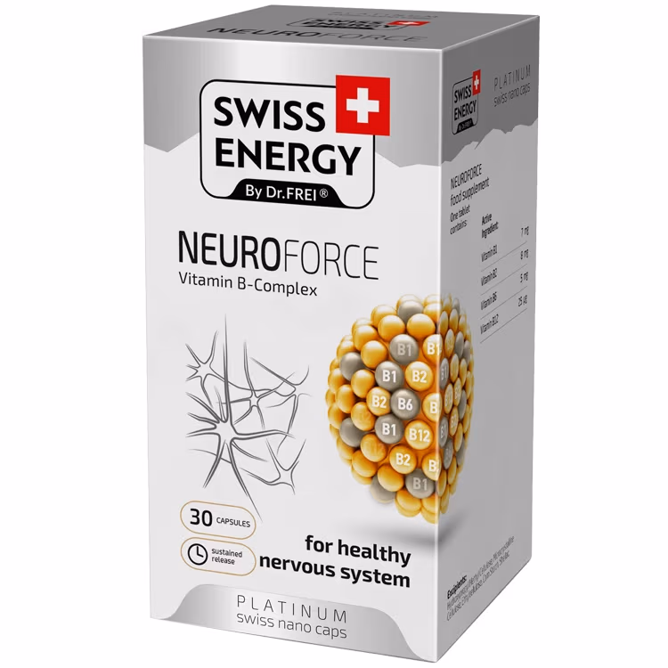 Витамины Swiss Energy NanoCaps Swiss Energy NEUROFORCE N30 
