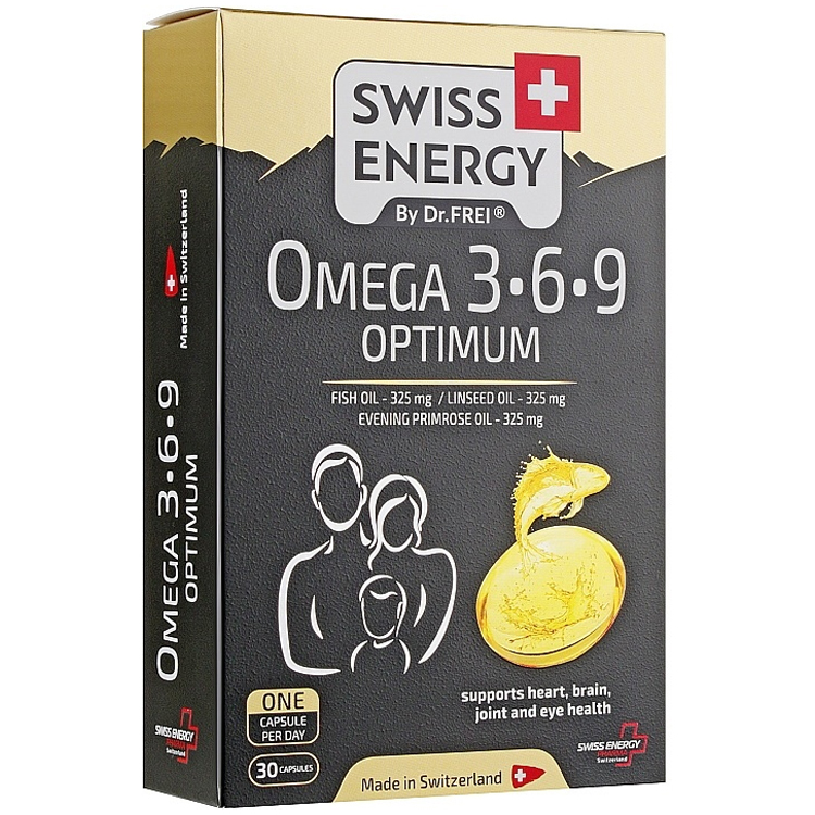 Vitamine Swiss Energy Omega3 Optimum photo 1