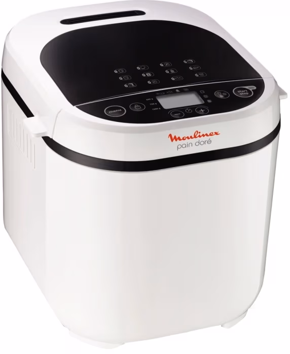 Cuptor de gatit paine Moulinex OW210130 , 500  gr, 650 W, Alb 