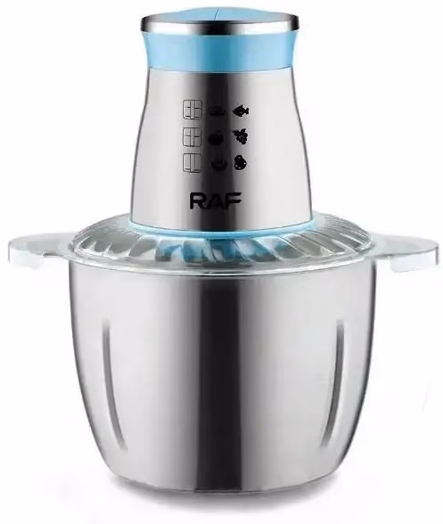Maruntitor Raf R7030, 3000 ml, 1000 W, 1 trepte viteza, Argintiu 