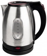 Чайник электрический Scarlett SCEK21S30, 1.8 л, 1500 Вт, Серый