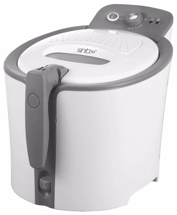 Фритюрница Sinbo SDF3830, 1 кг, 2000 Вт, Белый