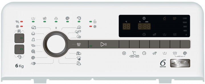Стиральная машина Whirlpool TDLR 60230 6 кг / 1200 об/мин / A+++ / Белый photo 3