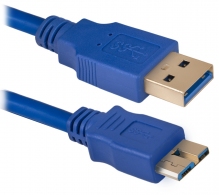 Кабель USB A - Micro B Defender USB08-06PRO USB3.0 AM-MicroBM thumbnav 1