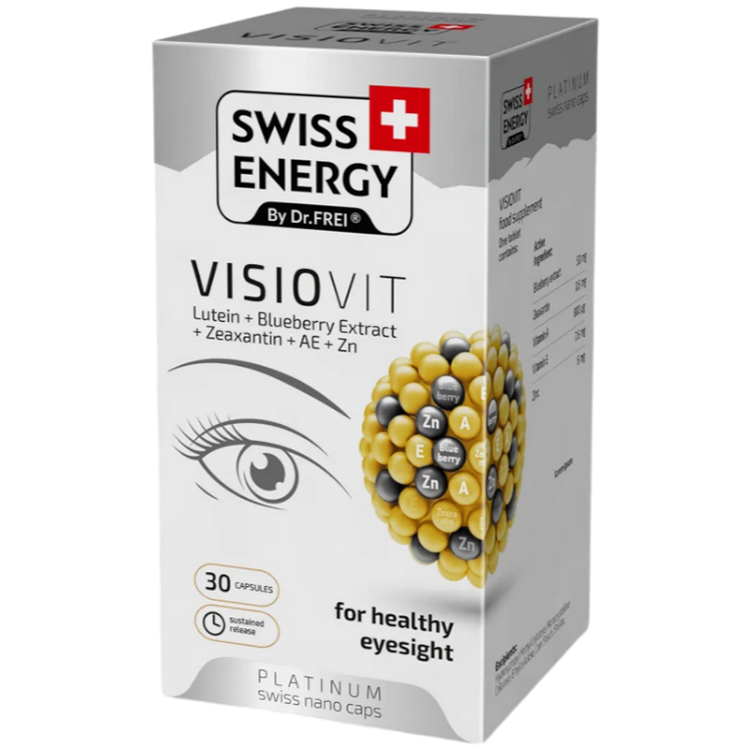 Витамины Swiss Energy NanoCaps Swiss Energy VISIOVIT N30 photo 1