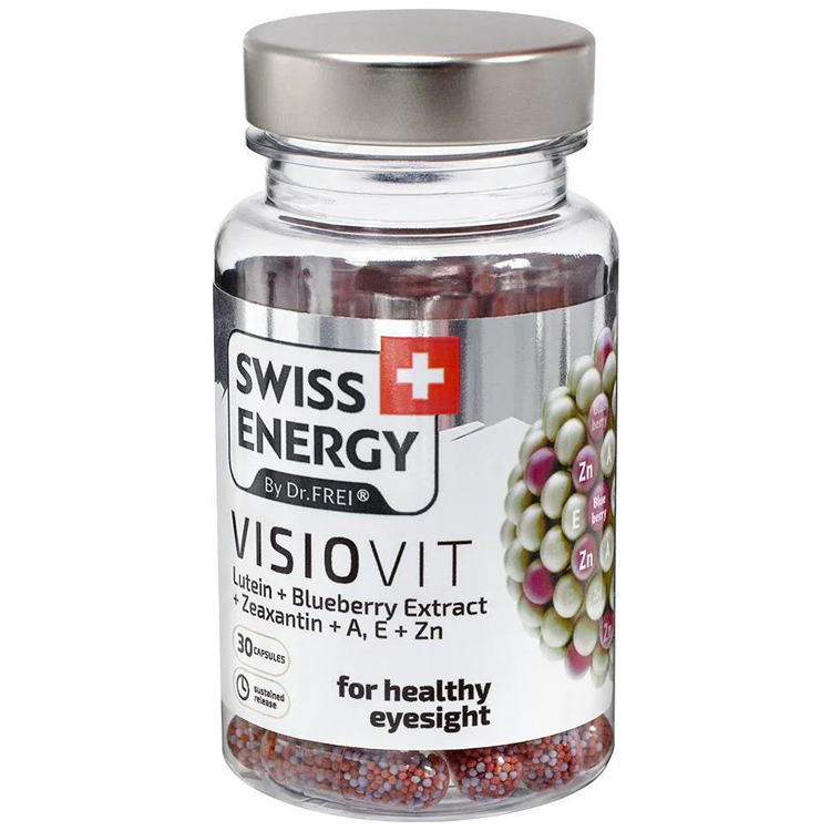Витамины Swiss Energy NanoCaps Swiss Energy VISIOVIT N30 photo 2