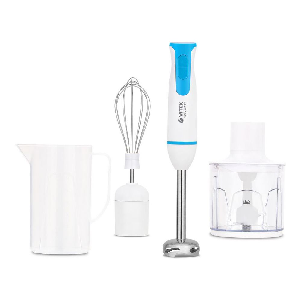 Blender Submersibil Vitek VT-8530 Alb / 2 viteze / 800 ml photo 1