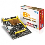 BIOSTAR J1900MH2, MB + CPU onboard: Quad-core Celeron J1900 (2.0-2.42GHz), 2xDDR3-1333, Intel HD graphics, VGA, HDMI, 1xPCIe X16, 2xSATA2, 2xPCIe X1, COM & LPT Header, ALC662 6-Ch HDA, GbE LAN, 1xUSB3.0, mATX thumbnav 1
