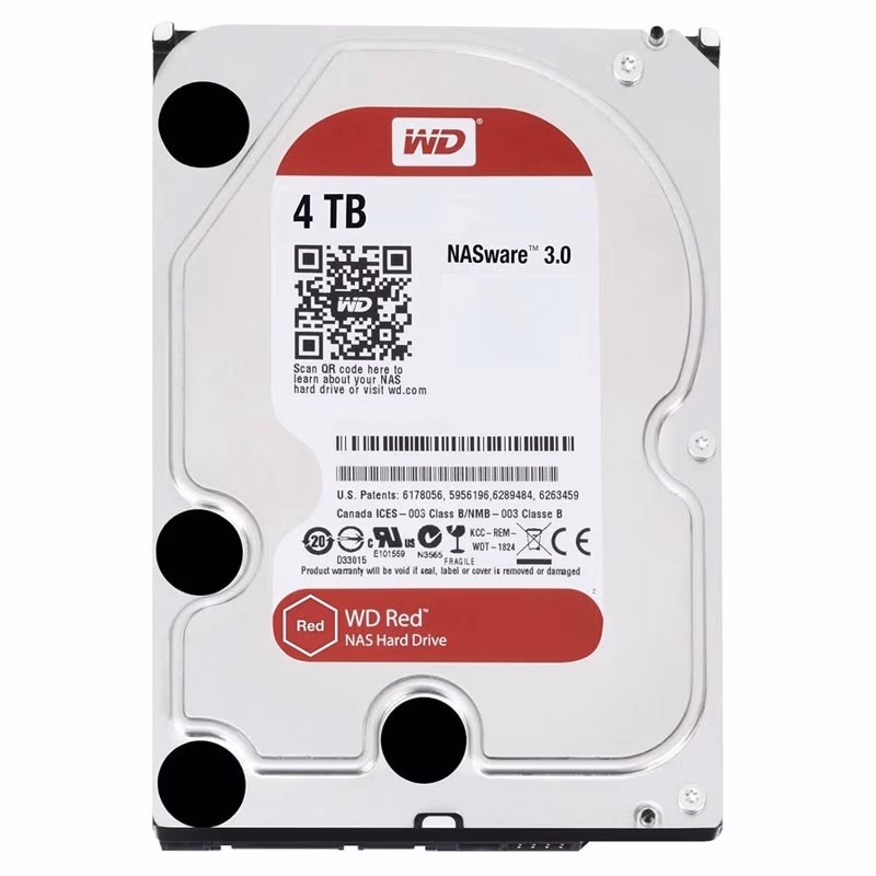 3.5'' HDD 4.0TB  Western Digital WD40EFAX Caviar® Red™ NAS, SMR Drive, IntelliPower, 256MB, SATAIII