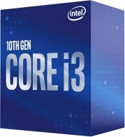 Intel® Core™ i3-10100, S1200, 3.6-4.3GHz (4C/8T), 6MB Cache, Intel® UHD Graphics 630, 14nm 65W, tray