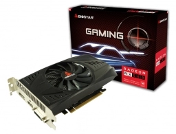 BIOSTAR Gaming Radeon™ RX 560  /  4GB GDDR5 128Bit 1275/6000Mhz, 1xDVI-D, 1xHDMI, 1xDP, Dual Fan, 8cm Super Dual Cooling fansink, AMD XConnect and HDR Ready, DX12&Vulcan, Retail (VA5615RF41)