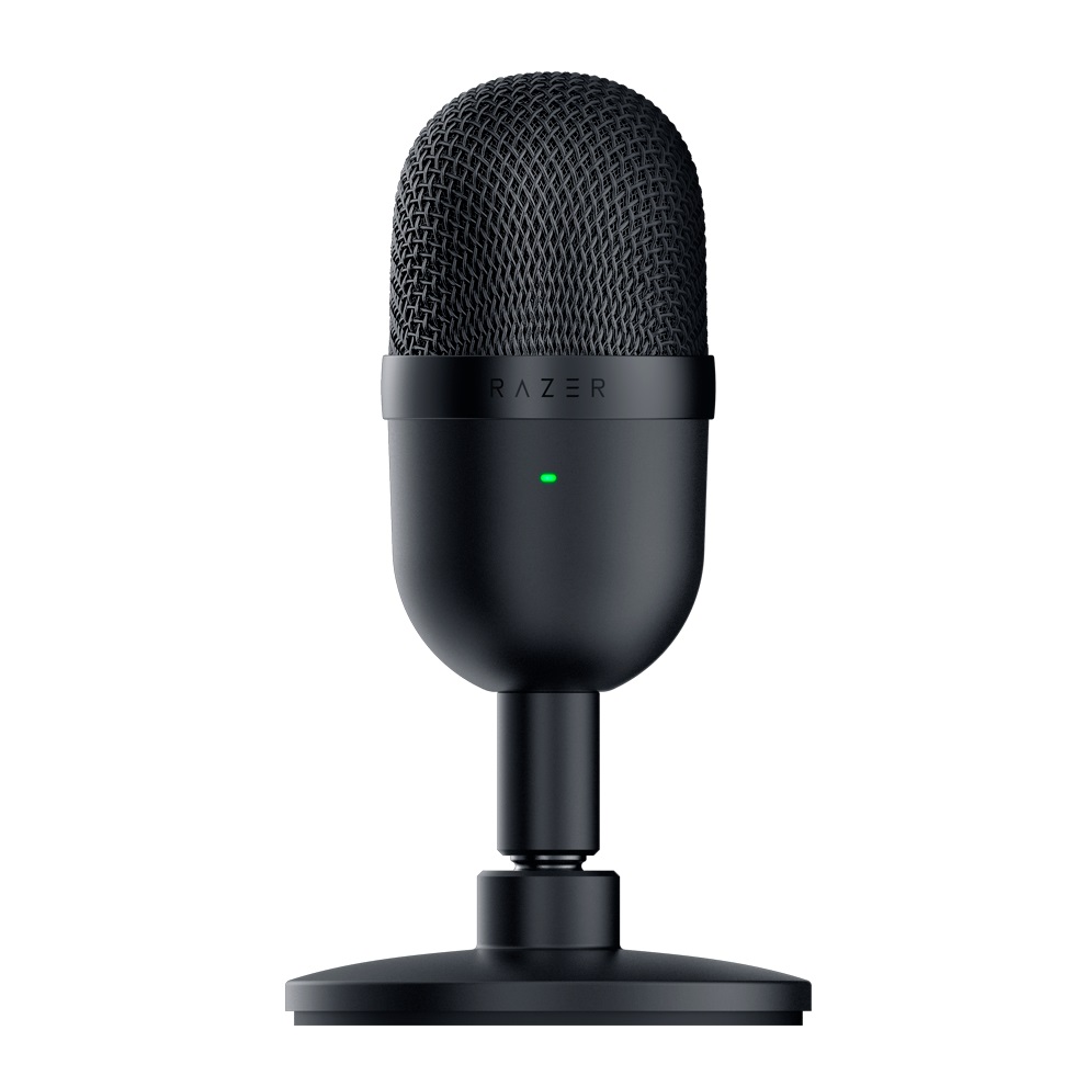 Razer Microphone Seiren Mini, Ultra-compact Streaming, Ultra-precise supercardioid pickup pattern, Professional Recording Quality, Black photo 1