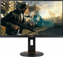 23.8" ACER LED Gaming XF240YU Black (1ms, 3000:1, 350cd, 2560x1440, 170°/160°, 144Hz Refresh Rate, DVI, HDMI, DisplayPort, AMD FreeSync, USB Hub: 4 x USB3.0, Speakers 2 x 2W, Audio Line-out, Height Adjustement, Pivot, VESA) [UM.QX0EE.001] thumbnav 1