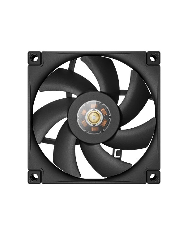 Кулер для корпуса DEEPCOOL FT9 SLIM/ 92mm PWM fan/ Black photo 1