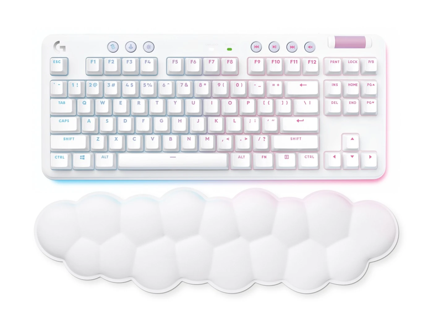 Tastatura Gaming Wireless Logitech G715 White