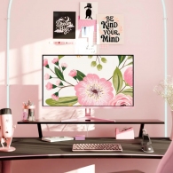 32.0” Monitor Gaming AROZZI Nova/ QHD/ 1ms/ 180Hz/ Pink thumbnav 7