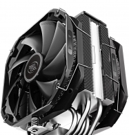 DEEPCOOL Cooler ”AS500 PLUS”, with A-RGB LED Strip, LGA2066/2011/1851/1700/1200/115x & AM5/AM4, up to 220W, 2x fans: TF140S PWM 140х140х25mm, 500~1200rpm, 19.2 ~31.5 dB(A), 70.81 CFM, 4-pin, ARGB LED Controller included, Fluid Dynamic Bearing, 5x 6mm Coop thumbnav 2