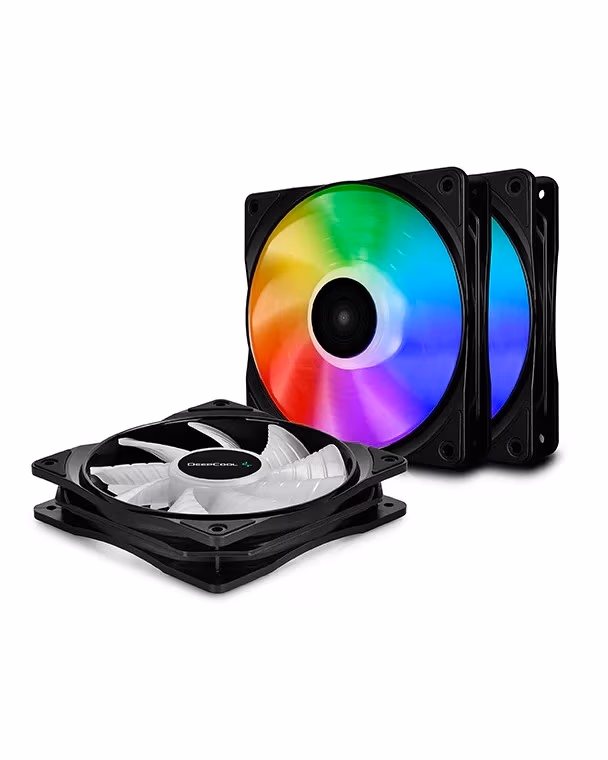 Cooler pentru carcase DEEPCOOL ”CF120-3IN1” / 3 x A-RGB LED 120mm / Black