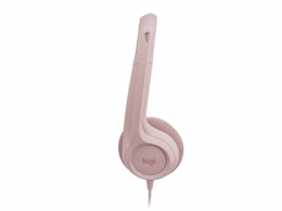 Наушники Logitech USB H390, Rose thumbnav 2