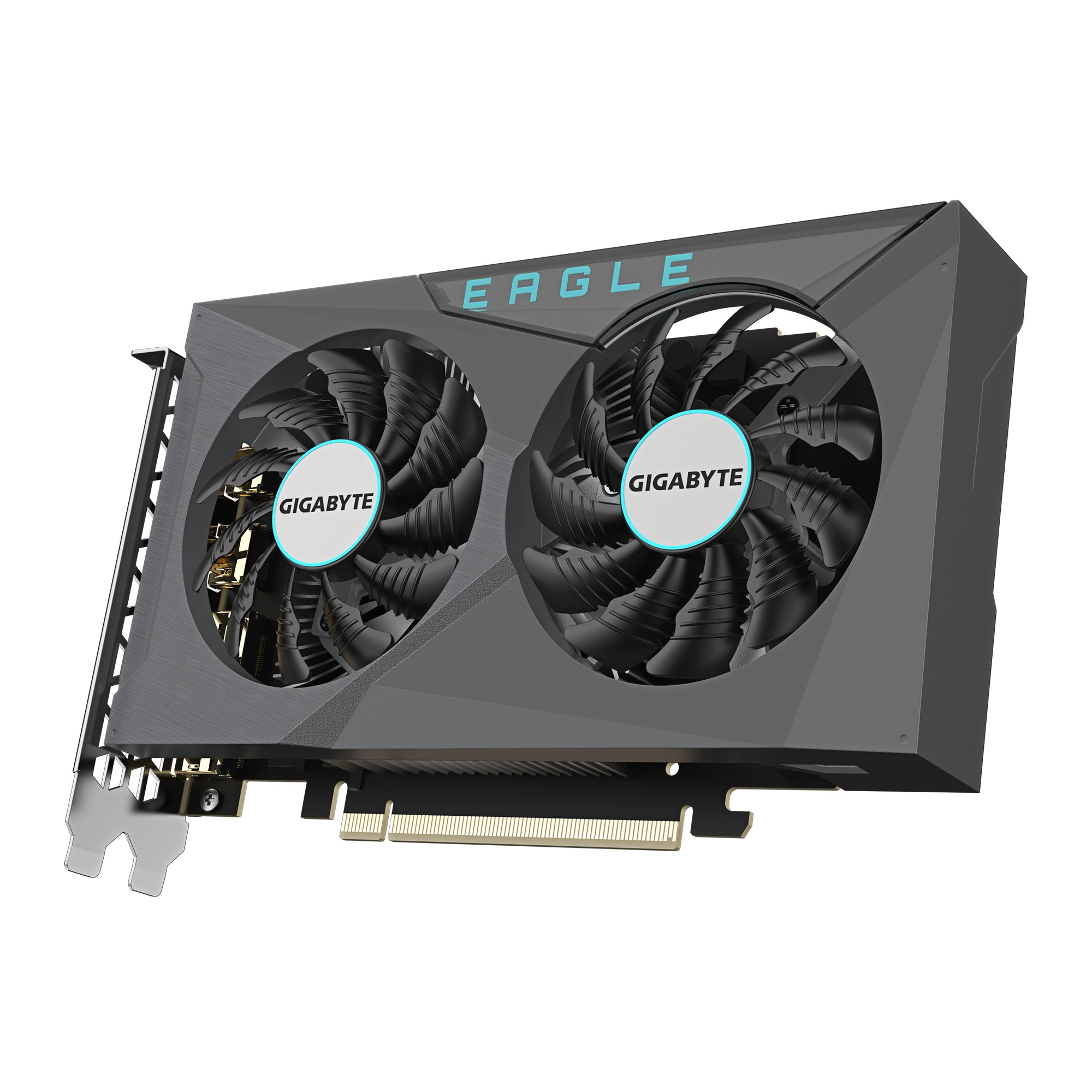 Видеокарта GIGABYTE GeForce RTX 3050 EAGLE OC 6G / 6GB / GDDR6 / 96Bit photo 4