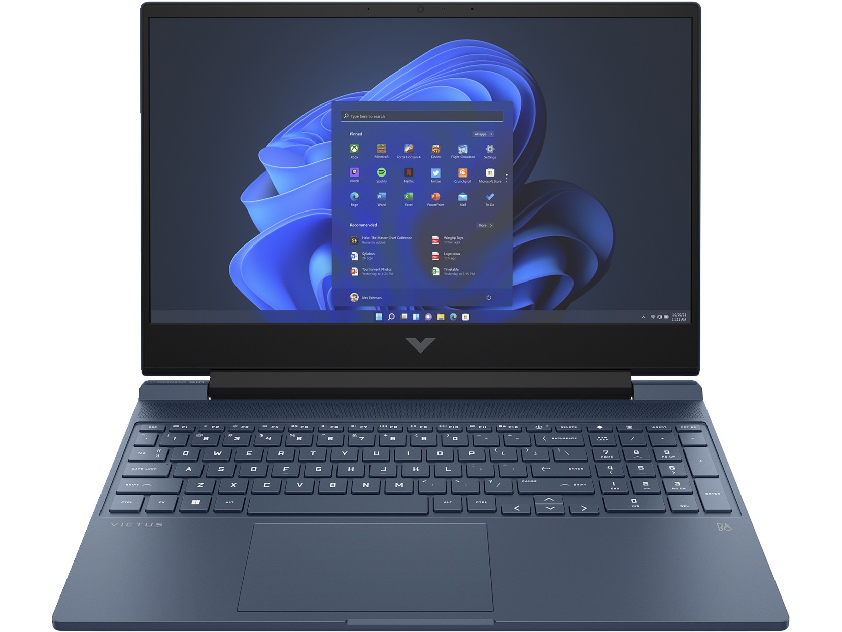 Laptop 15.6” HP Victus 15 / AMD Ryzen 7 8845HS/ 16GB/ 1TB SSD/ RTX 4050/ Performance Blue photo 1