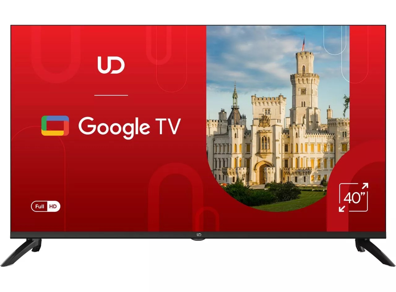 40” LED TV UD 40GF5210 FHD / Google TV / Black photo 1