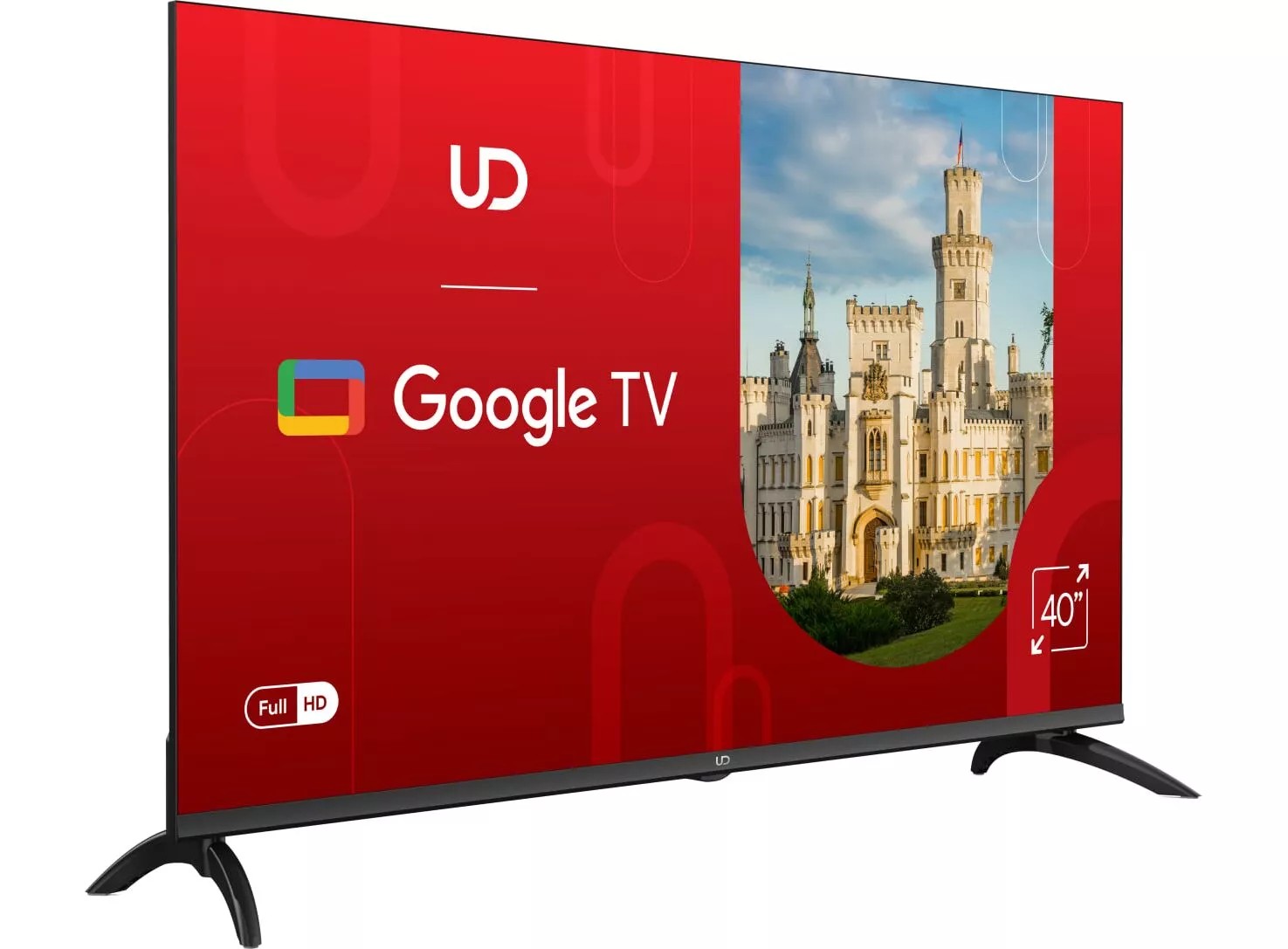 40” LED TV UD 40GF5210 FHD / Google TV / Black photo 2