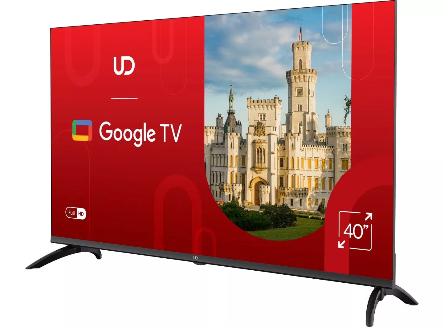 40” LED TV UD 40GF5210 FHD / Google TV / Black photo 3