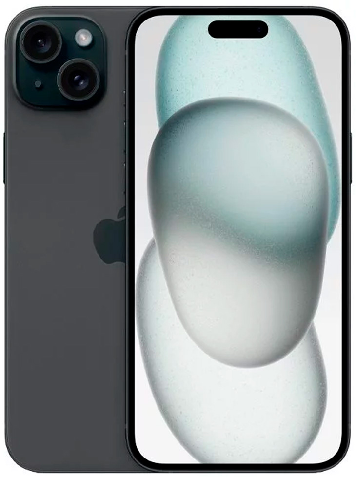 iPhone 15, 128 ГБ, Black (MTP03RX/A) photo 1