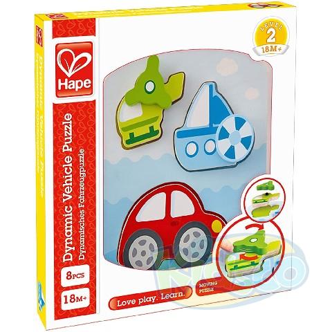 Hape E1607A Dynamic Vehicle Puzzle photo 1