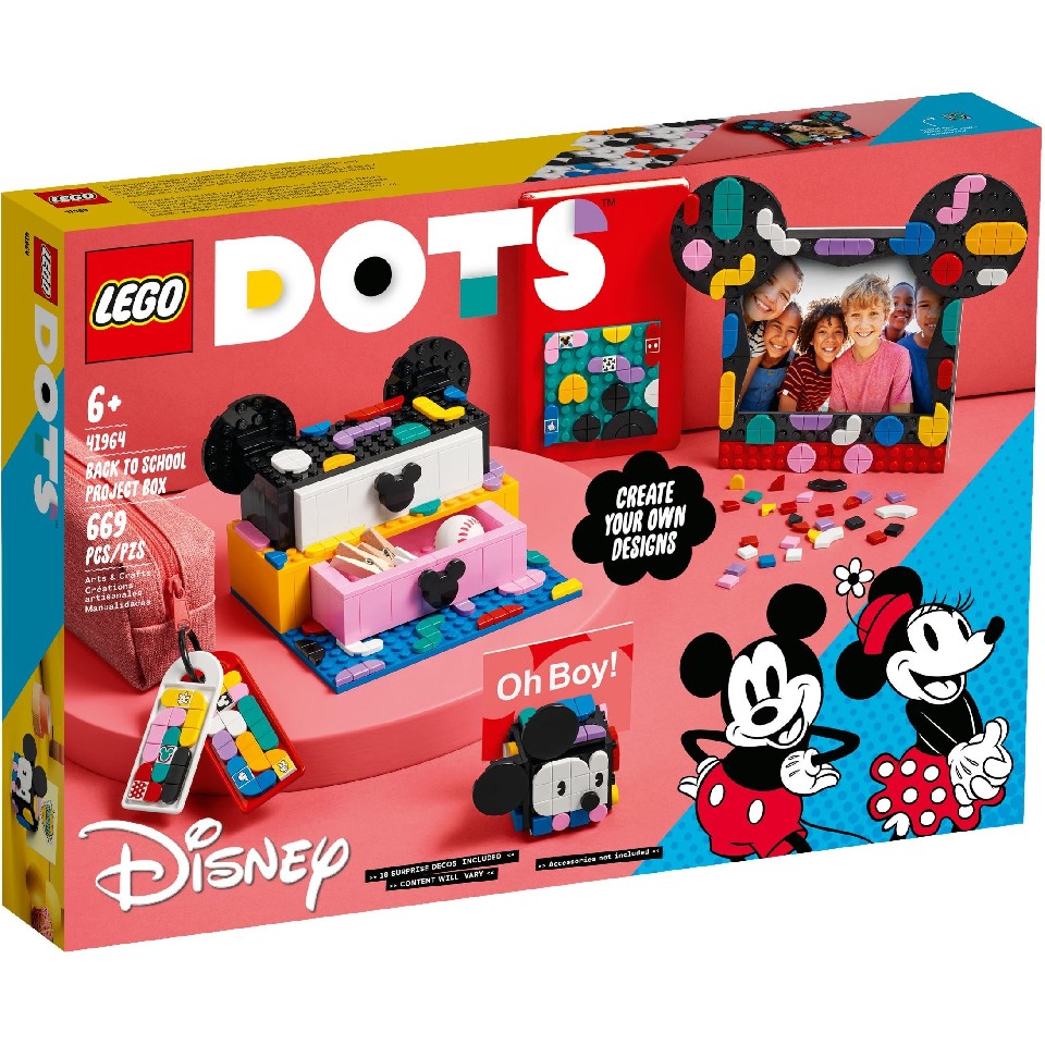 Lego Dots 41964 Mickey & Minnie Mouse Back-To-School photo 1