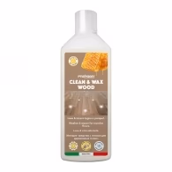 Моющее средство с воском для деревянных полов, CLEAN&WAX WOOD 1л
