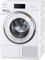 Mas. de uscat rufe cu pompa de caldura Miele TWR860WP, Pompa de caldure, 9 kg, A+++, Alb